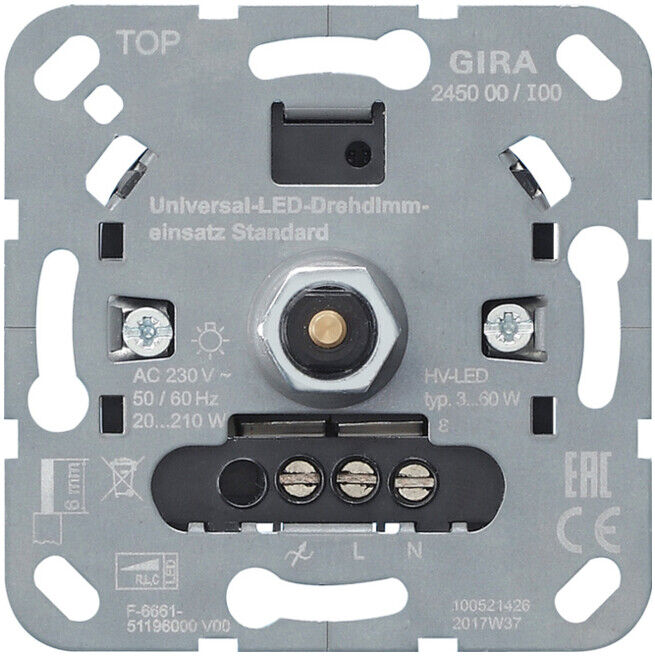 Gira Module universel à LED variateur Standard 245000 (245000)