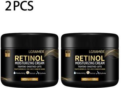 Fusion Finds Retinol Face Cream For Men, Deep Moisturizing Anti Aging Moisturizer, Wrinkle Repair, Whitening 2pcs