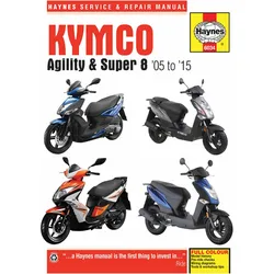 Kymco Agility & Super 8 Scooters (05 - 15), Ratgeber von Phil Mather