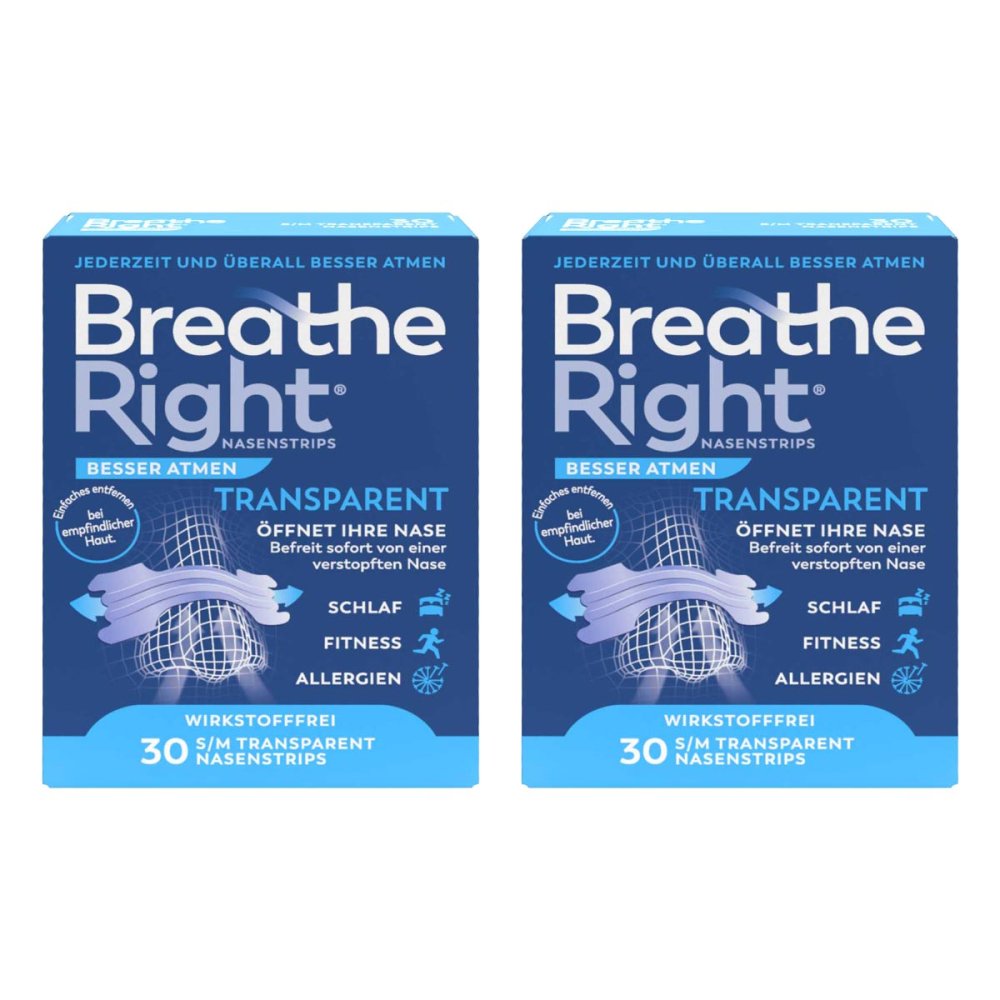 Pharma Netzwerk PNW GmbH Breathe Right Besser Atmen Nasenpfl.normal Transp. 08108874