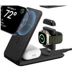ESR 3in1 Travel Set (15 W), Wireless Charger, Schwarz