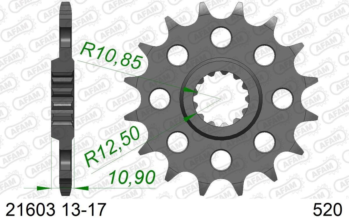 AFAM 21603-15 Chain Pinion