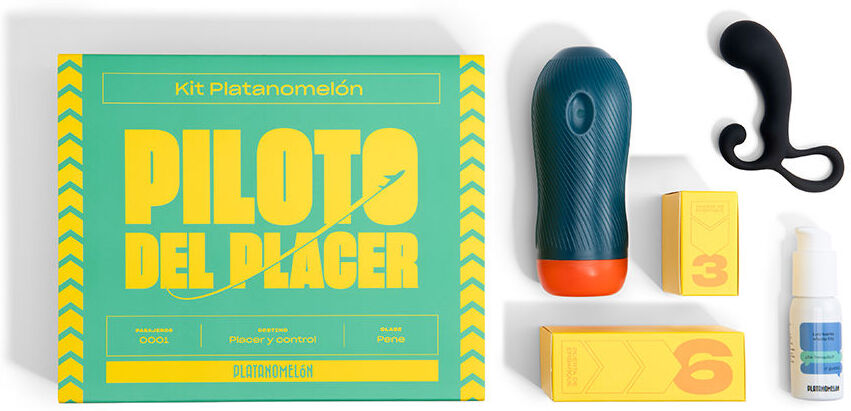 Platanomelón Piloto Del Placer Estuche 7 pz