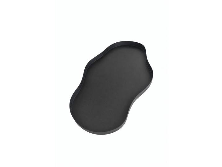 Loft42 Tablett Brew Schwarz, Metall, 37x3x65 cm, Geschirr, Tischkultur & Serviergeschirr, Tabletts