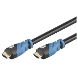 goobay HDMI-Kabel »Premium High Speed« 5 m blau
