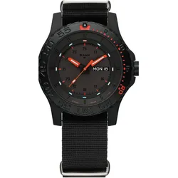 Traser H3 Tactical Adventure Collection P66 Tactical Mission Red Combat 104147 - schwarz - 45mm