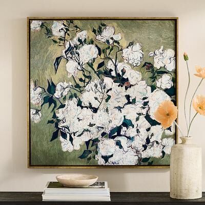 Verdant Blossoms Canvas Wall Art - Grandin Road