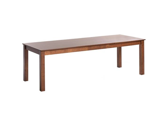 AUSZIEHBARER-ESSTISCH 160/240x90 cm Dunkler Holzfarbton Madura