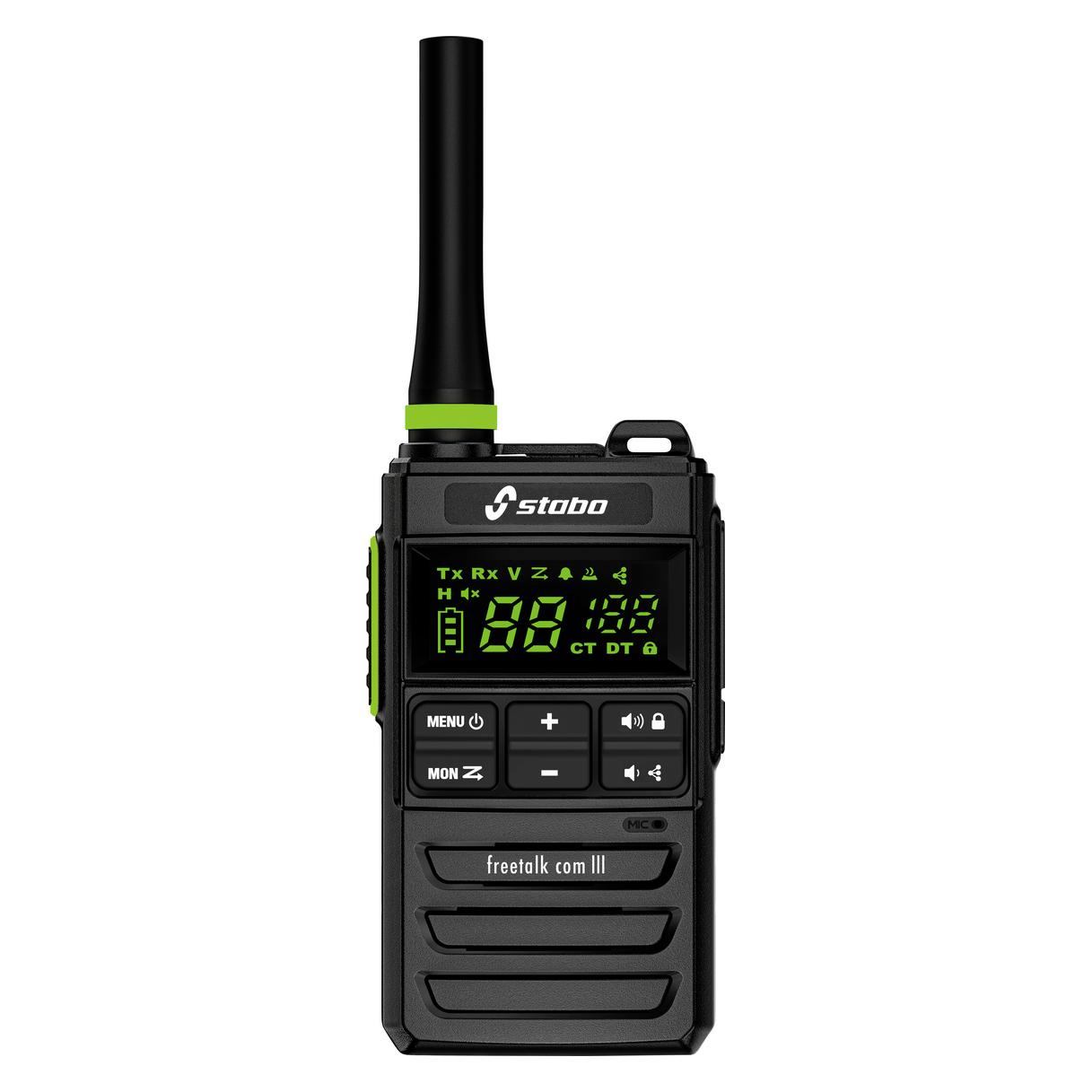Stabo freetalk com III 20262 PMR-Handfunkgerät 1er Set (20262)