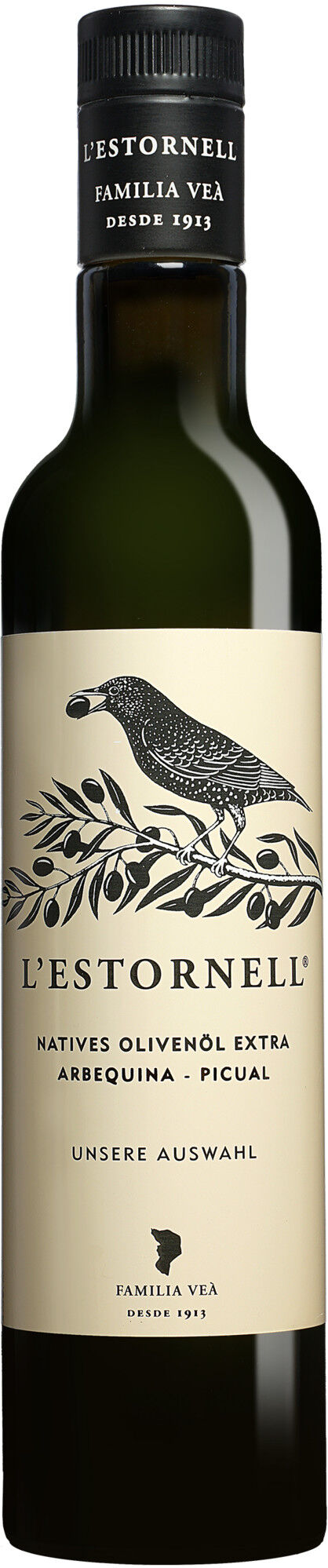 L'Estornell Olivenöl Arbequina - Picual - 0,5 L. aus Spanien