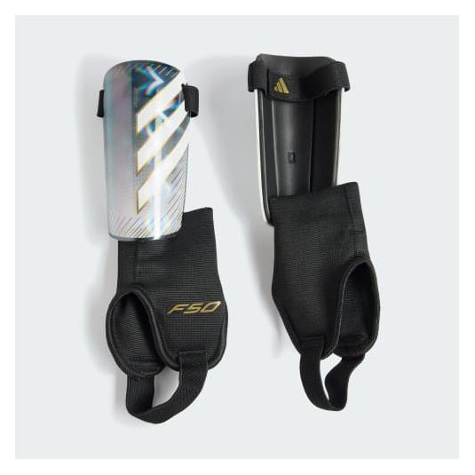 Adidas Unisex-Youth F50 Match Junior Football Shin Guards M Grey (M) (KE5206)