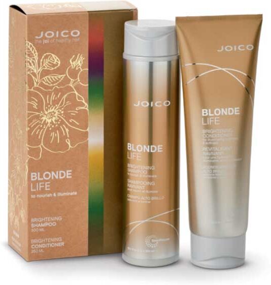 JOICO Blonde Life Brightening Duo Gift Set - Shampoo 300ml & Condition
