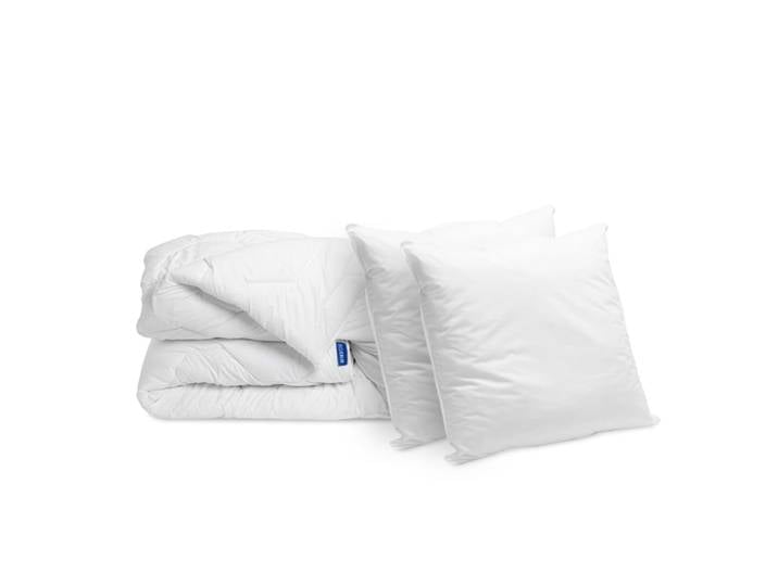 Pack couette très chaude 220x240cm + 2 oreillers moelleux
