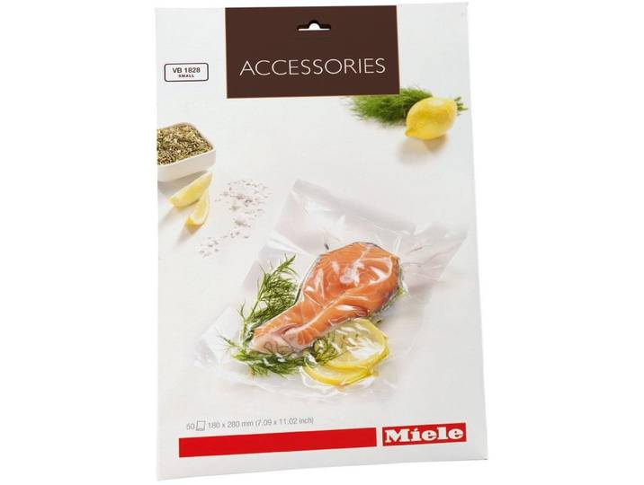 MIELE Vakuumierbeutel VB 1828 , transparent, B:28cm H:18cm, Folienbeutel, Vakuumierbeutel