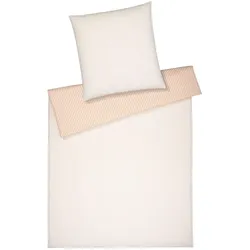 Elegante, Bettwäsche, Halbleinen Bold (Bettwäsche Set, 135x200 cm + 80x80 cm)