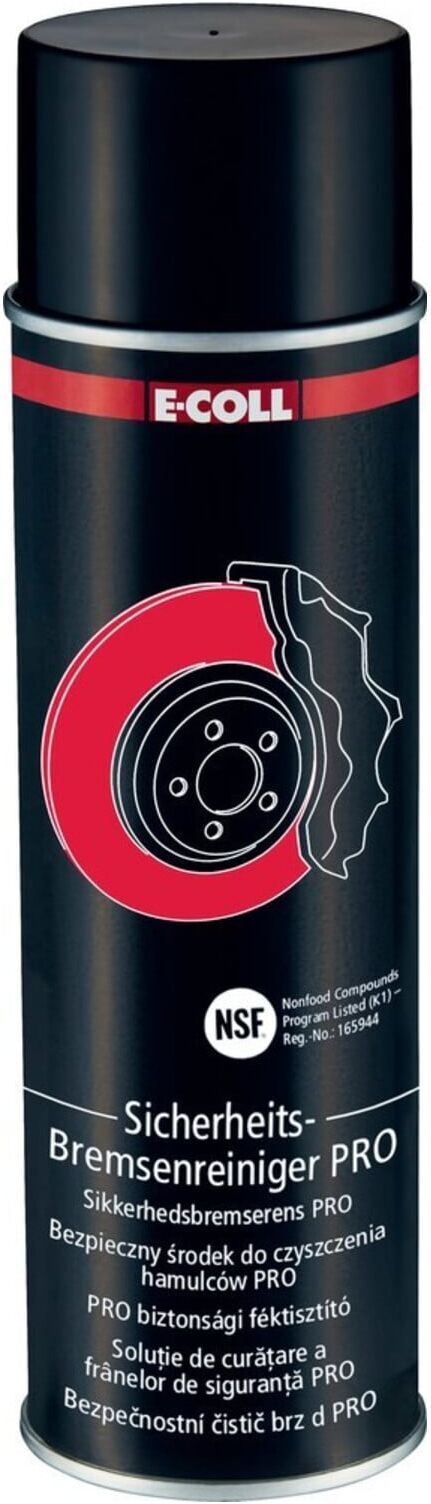 E-COLL Sicherheits-Bremsenreiniger PRO 500ml Spraydose EE ; E/D/E (4317784638029)
