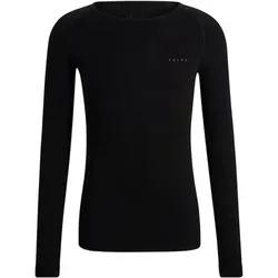 FALKE Herren Langarmshirt Warm, Größe M in Schwarz Schwarz