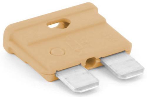 TRU COMPONENTS 8551180 Kfz Standard Flachsicherung 5A Hellbraun
