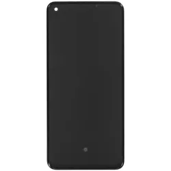 OEM Displayeinheit + Rahmen für Oppo Reno 5 4G Starlight Black (Display, Oppo Reno 5 4G), Mobilgerät Ersatzteile, Schwarz