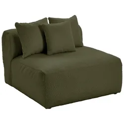 Modul Sofaelement Bloom Olivgrün