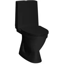 Laufen, Toilette + Bidet, toilet Rigo matsort skjult s-lås u/saede