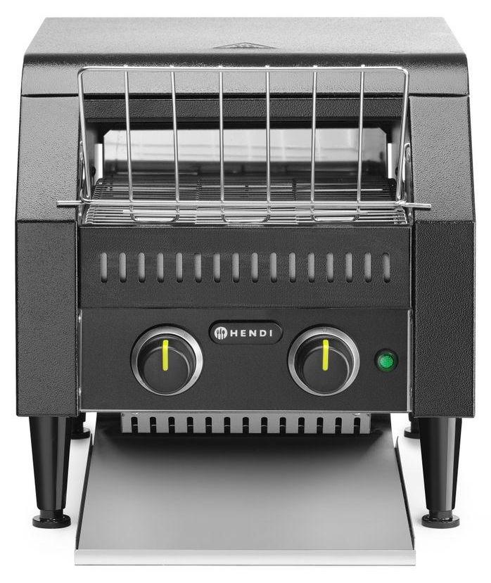 Doppel-Durchlauftoaster für zwei Toasts 230V 2240W - schwarz