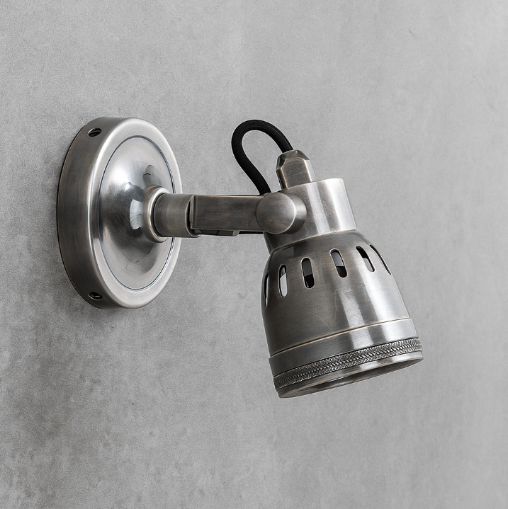 KS Verlichting Opbouwspot Indigo Antiek Zilver