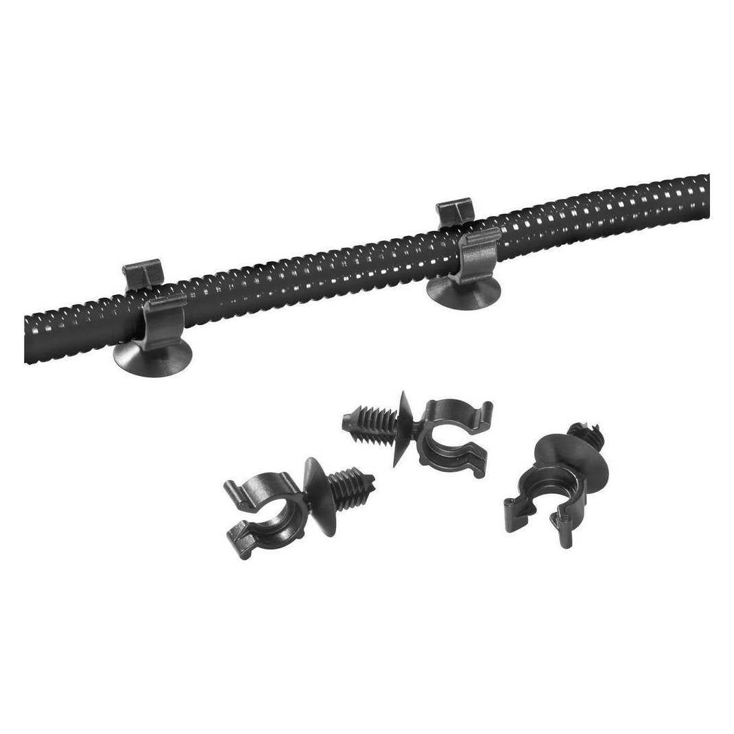 HellermannTyton 151-14314 CTC4.5FT6LG-HIRHS-BK Halter für Schutzschlauch Schwarz (151-14314)
