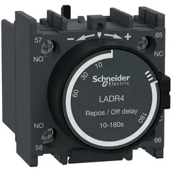 Schneider Electric LADR4 Zeitblock, rückfallverzögert, 1S+1Ö, 10,00-180,00s, Schraubanschluss
