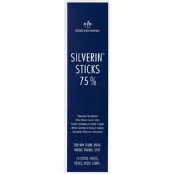 Silverin Sticks 75% Silbernitrat Ätzst.200Mm Starr 10 ST