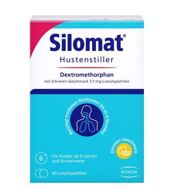 Silomat Hustenstiller DMP Zitron.-Geschm.7,7mg LUP 40 St Lutschpastillen