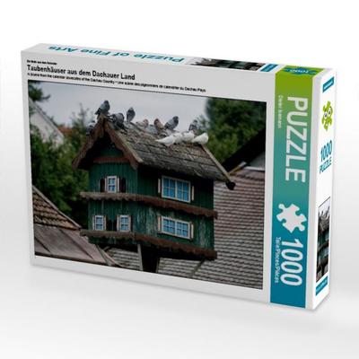 CALVENDO Puzzle Ein Motiv aus dem Kalender Taubenhäuser aus dem Dachauer Land | 1000 Teile Lege-Größe 64 × 48 cm Foto-Puzzle für glückliche Stunden