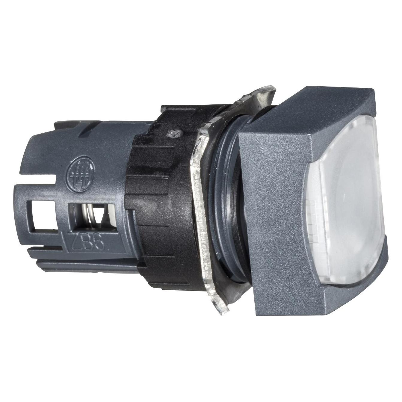 Schneider Electric 16MM Illuminated White Square PushButton (ZB6CW1)