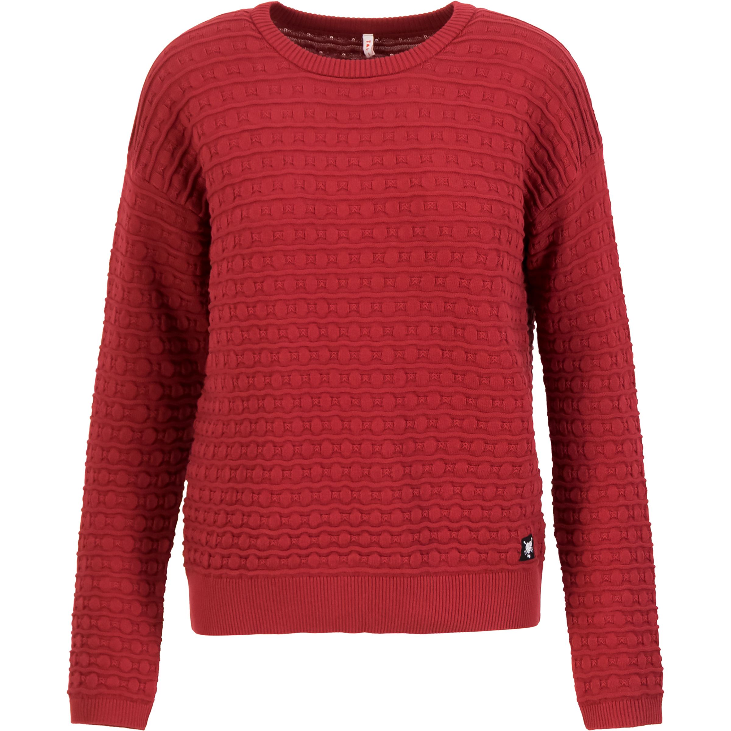 Blutsgeschwister Chic Promenade Damen Pullover rot Größe S Lifestyle Hautfreundlich