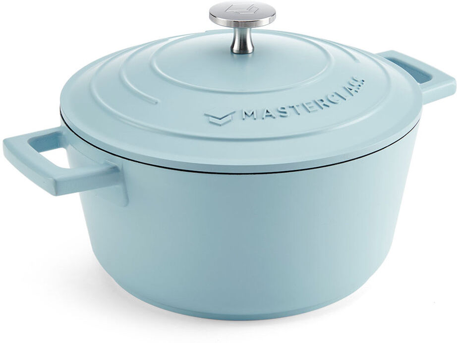 MasterClass Cast Aluminum Round Casserole Blue Sky 2.5L