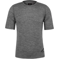 Normani, Herren, Funktionsshirt, Herren Merino T-Shirt Darwin (64, 6XL), Grau