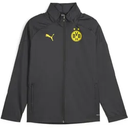 Puma, Herren, Laufjacke, BVB Training All Weather Jacket (XXL), Schwarz, XXL