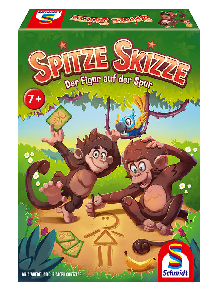 Schmidt Spiele Kinderspiel "Spitze Skizze" - ab 7 Jahren - onesize