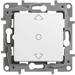 Legrand 664511 Niloe Jalousieschalter Spreizkralle Farbe: Ultraweiß