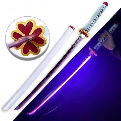 Uplift Essentials Luminous LED Katana Sword Anime Cosplay Prop With Realistic Design kanroji mitsuri 31inch