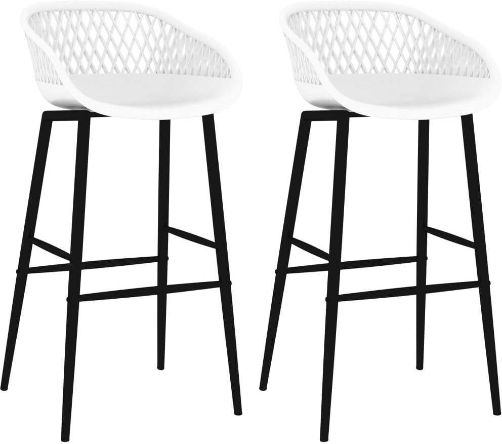 Brayden Studio Searle Bar Stool Brown/White 4