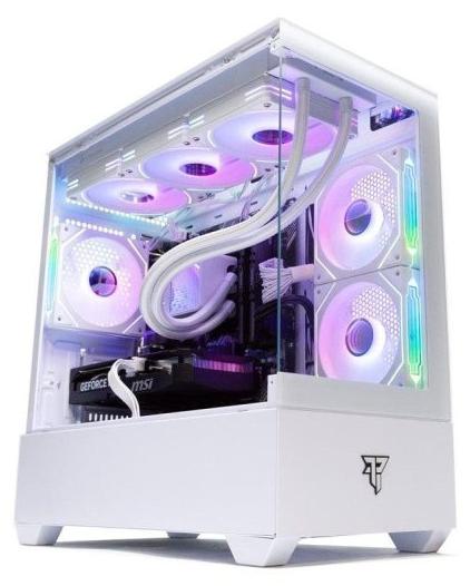 PC-System, vorkonfiguriert, mit AMD Ryzen 7 5800X3D / 32 GB RAM / 1 TB SSD / NVIDIA GeForce RTX 5060 Ti 16 GB (Weiß) / Windows 11 Home