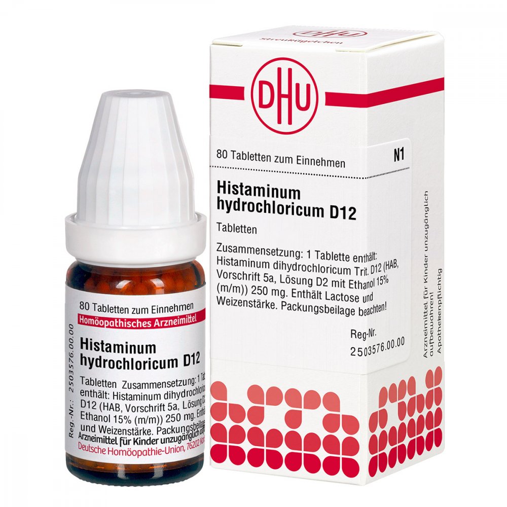 DHU-Arzneimittel GmbH & Co. KG Histaminum Hydrochloricum D12 Tabletten 04220448