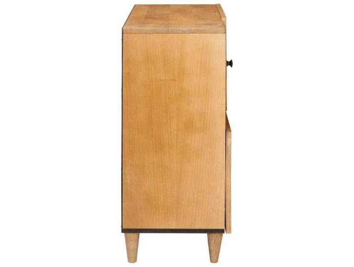 Marron Commode Salon CHIC Buffet bas/Cabinet 1 PC Marron clair 33 5x80x75 cm N12822