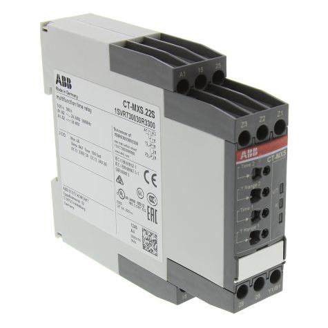 ABB STOTZ-KONTAKT Multifunktionzeitrelais 24-48VDC 24-240VAC CT-MXS. (1SVR730030R3300)