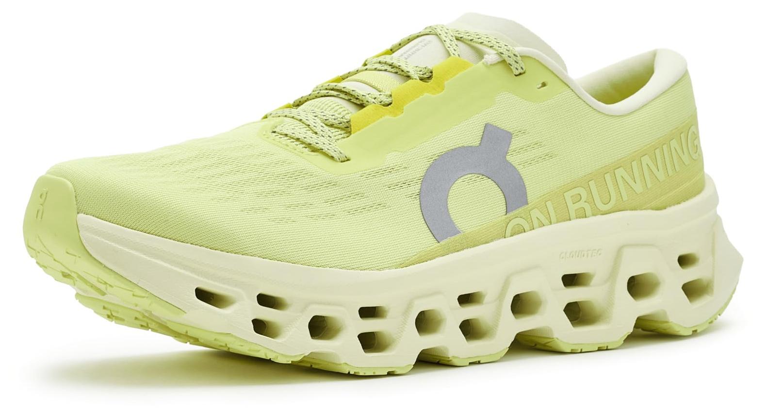 ON M Cloudmonster 3 Laufschuh für Herren, Elfenbein / Elfenbein, Größe 42