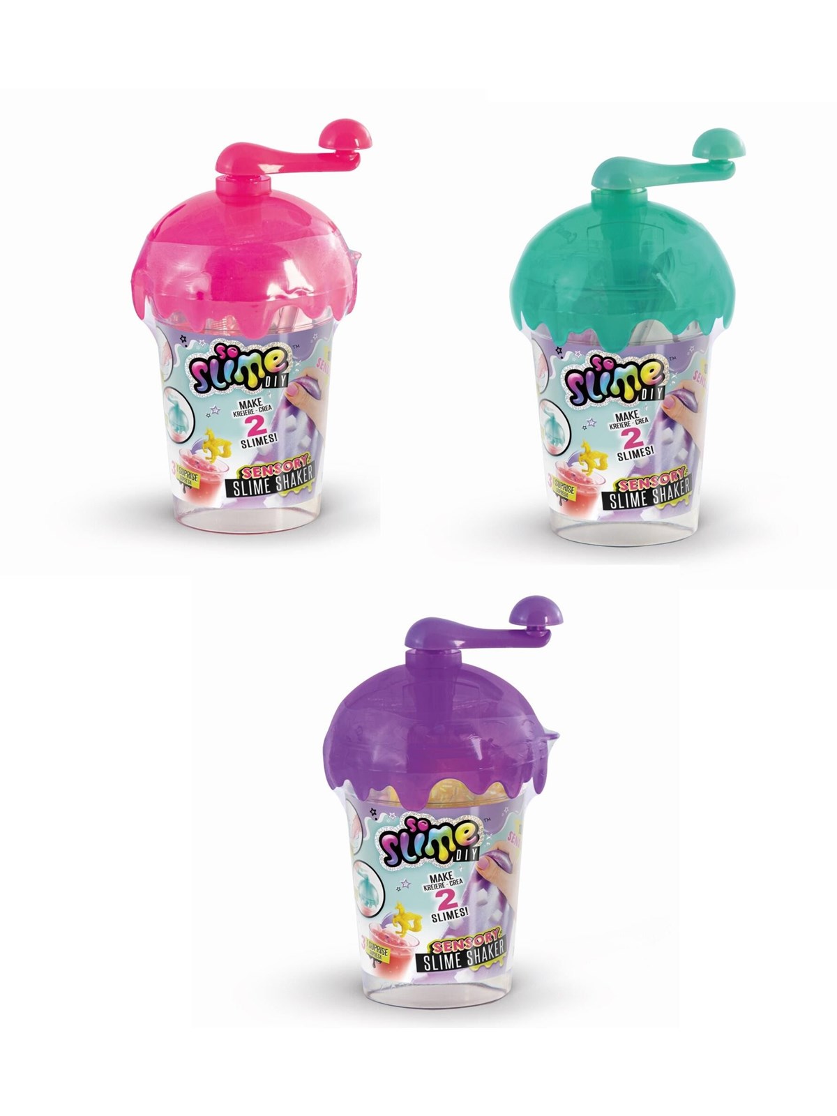 So Slime Sensory Slime Shaker assorted