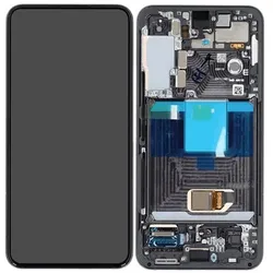 Samsung Galaxy S22 LCD Display Phantom Black (Display, Samsung Galaxy S22), Mobilgerät Ersatzteile, Schwarz