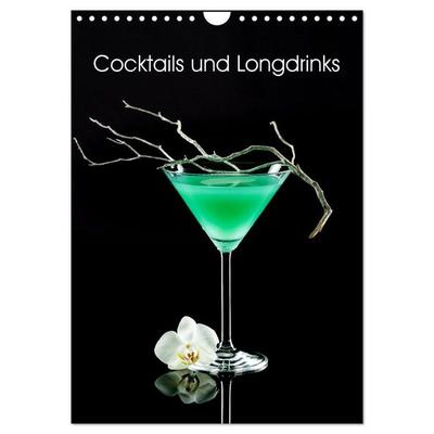 Cocktails und Longdrinks (Wandkalender 2027 DIN A4 hoch), CALVENDO Monatskalender