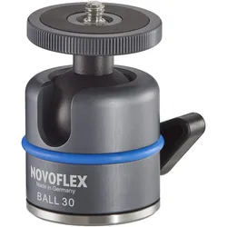 Novoflex Ball 30, Kugelkopf (Kugelkopf), Stativkopf, Grau, Schwarz